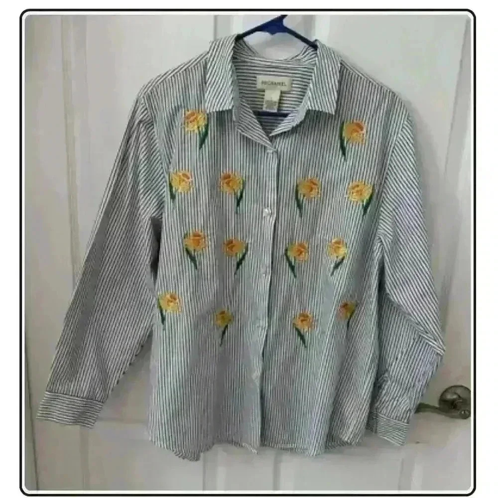 Vintage Bechamel cotton top blouse